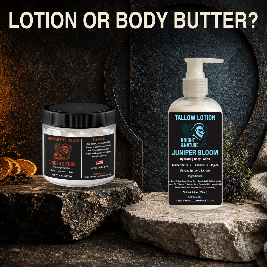 Tallow Lotion vs. Whipped Tallow Body Butter: What’s the Difference?