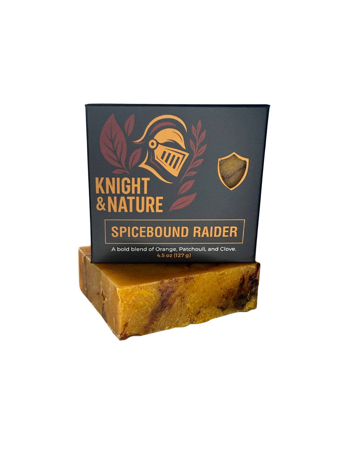 Spicebound Raider Handmade All Natural Soap representing the soap collection