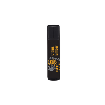 Citrus Ember Natural Tallow Lip Balm tube by Knight & Nature