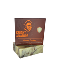 Cocoa Ember Handmade All Natural Soap bar by Knight & Nature