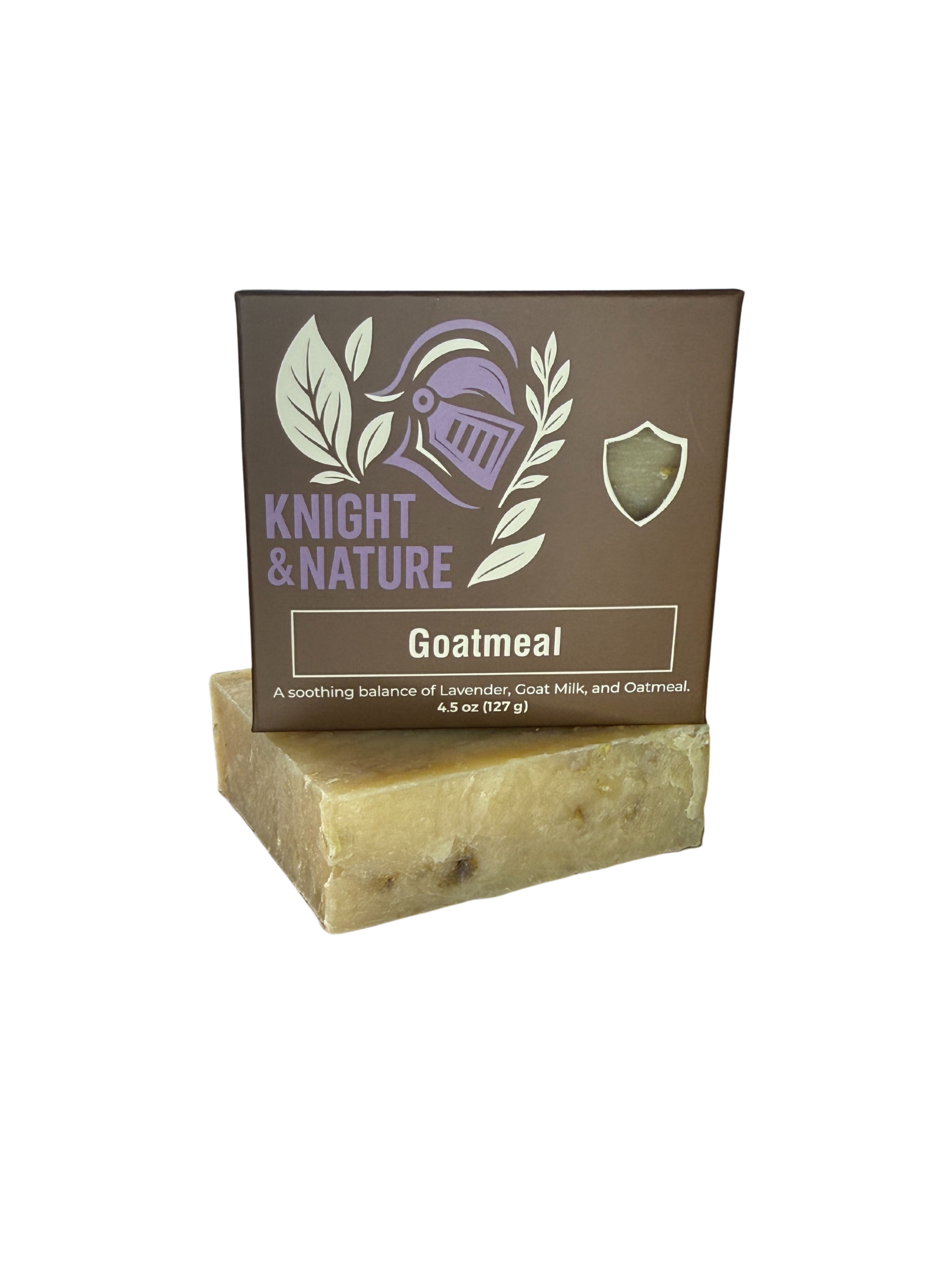 Handmade Soap - All Natural Goatmeal | Knight & Nature
