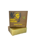 Golden Ember Handmade All Natural Soap bar by Knight & Nature