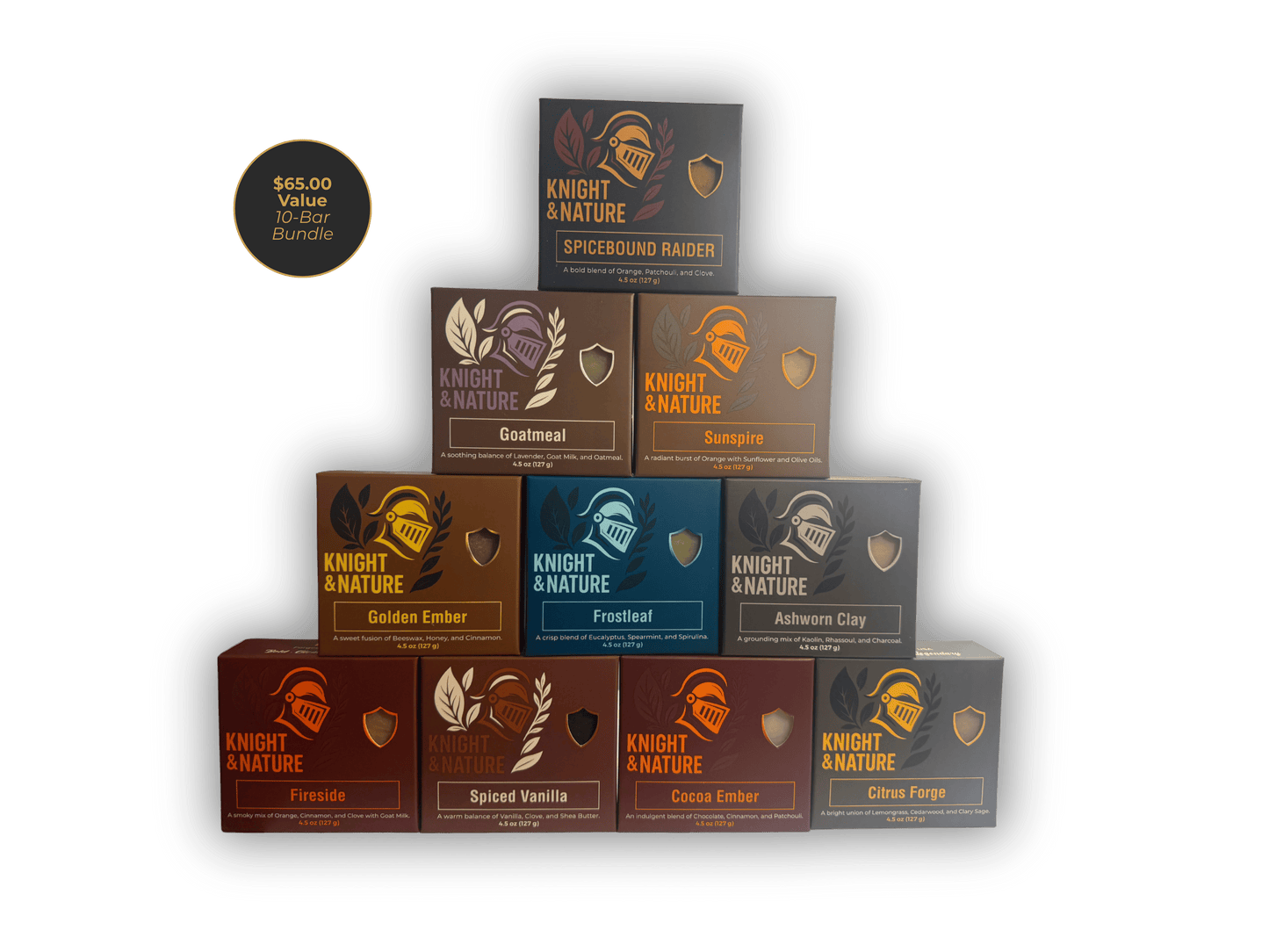 The Knight’s Arsenal – Complete Natural Soap Collection